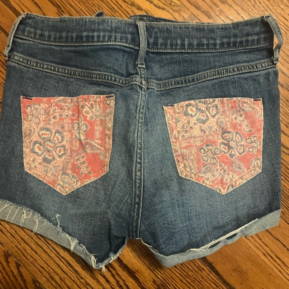 Hollister jean shorts